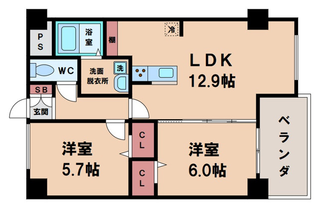【間取り】 | 第五ハイムゆり
