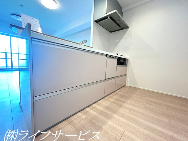 【キッチン】 | BELISTA東淀川大桐リバーサイドコートC棟 | オープンスタイルのシステムキッチン新調
