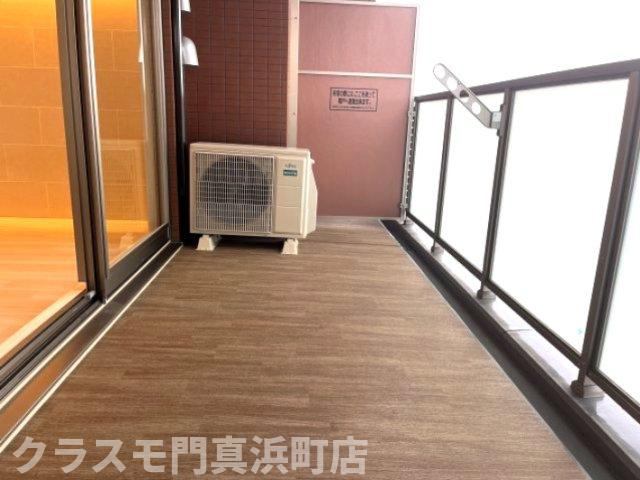 プレジオ森之宮のバルコニー