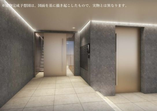 【ロビー】アトリオフラッツ自由が丘イースト