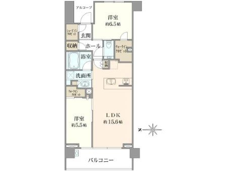 シティハウス神宮北参道の間取り
