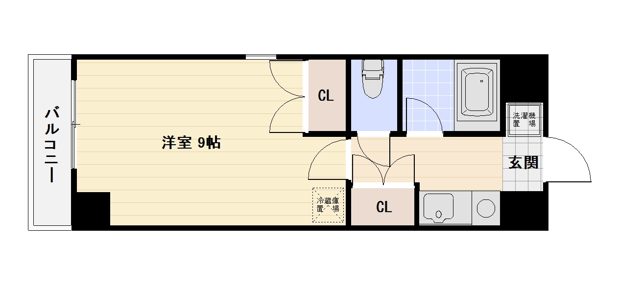 グランブルーアクアの間取り|※現況優先
