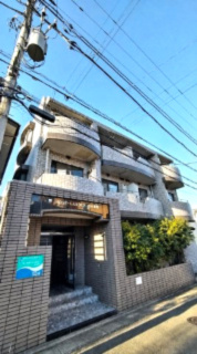 市川市入船の賃貸マンションのエントランス