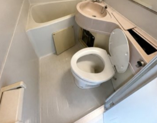 市川市入船の賃貸マンションのトイレ