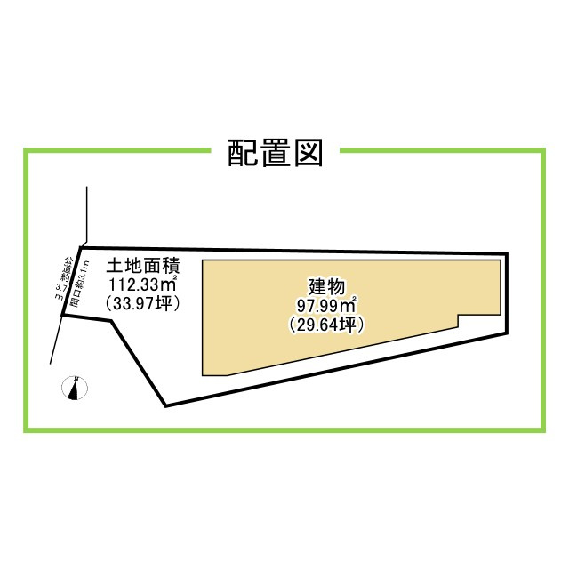 清水区入江南町 戸建の間取り