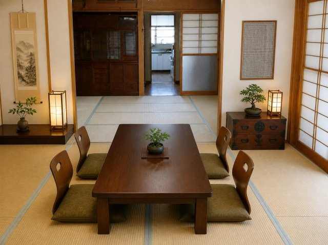みどり町　売り住宅の和室|家具を置いた場合のイメージとなります。あくまで現況優先となります。