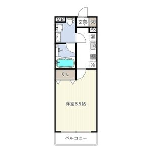 INOVE若江北の間取り