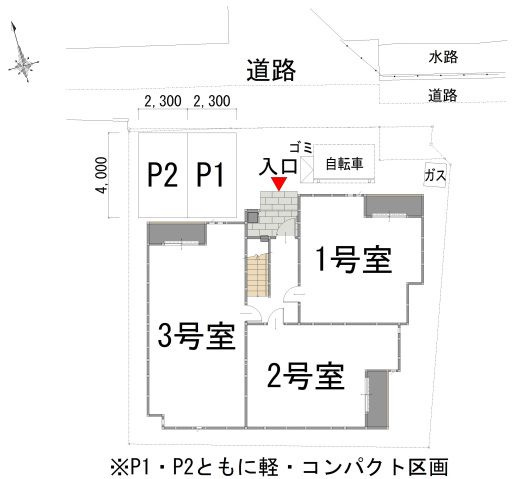 【駐車場】GRANDTIC 大元駅東 
