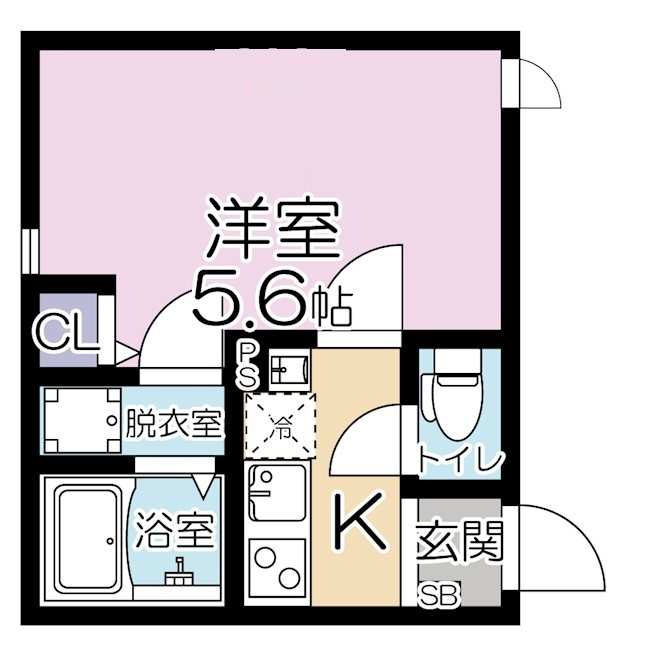 LIFE TOWN YOTSUGI の間取り|間取りです。