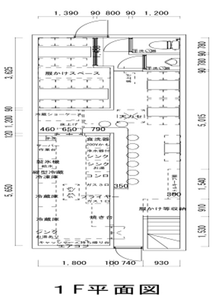東中島５丁目テナントの間取り