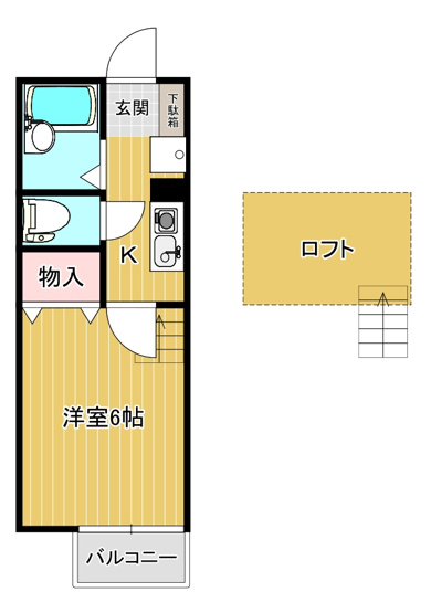 【間取り】 | エルピソⅡ | エルピソⅡ（GoodHome）