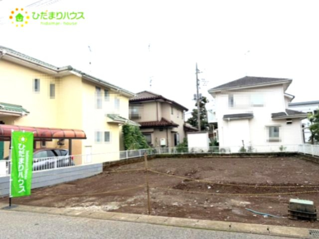 野田市花井250番　売地　45坪の前面道路含む現地写真