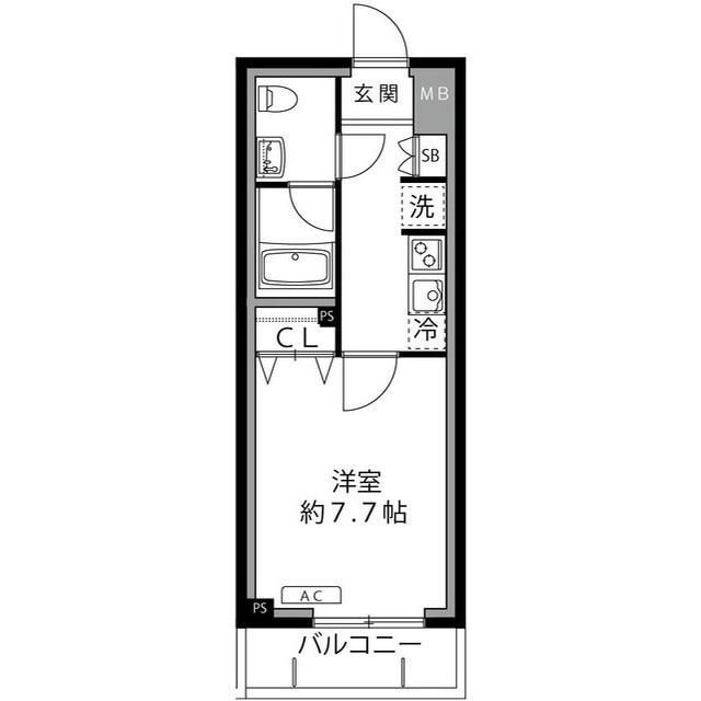 ＬＯＣ’Ｓ　ＩＫＵＴＡの間取り