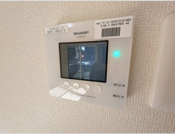D-ROOM茜部中島　B棟のセキュリティ