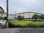 土地　鏡島精華1丁目の前面道路含む現地写真|南道路対面側