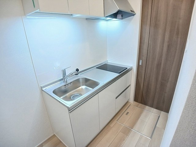 シエル　エトワール　Ⅱのキッチン|コンパクトなキッチンで掃除もラクラク