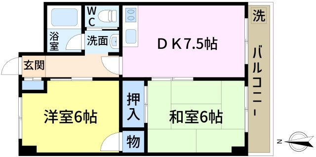 ラヴュー・デ・プラタンの間取り