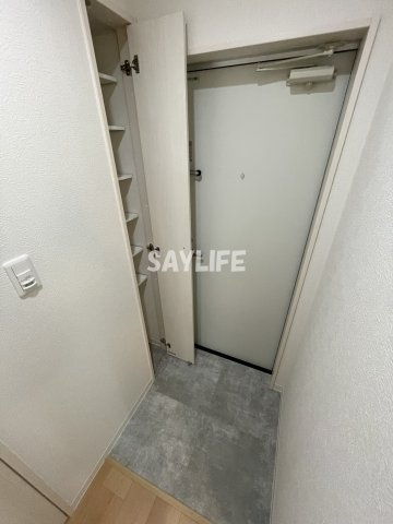 東大阪市太平寺２丁目のアパートの玄関
