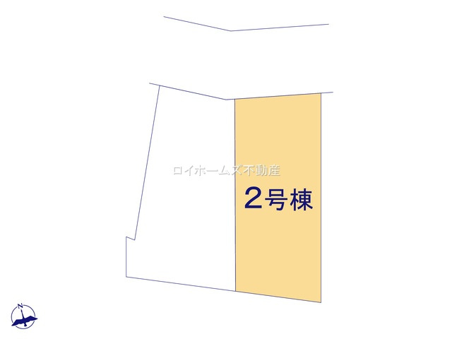 【区画図】 | 名古屋市中村区日比津町１丁目58-1『仲介料無料』新築戸建て | 2号棟