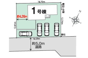 八街市八街に02期の区画図