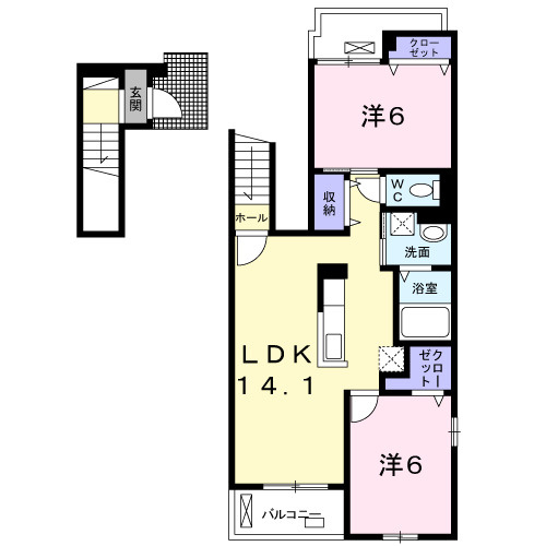 【仲介手数料：50％OFF】対象物件！の間取り