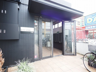 【エントランス】 | CITY SPIRE平野 | 落ち着いたエントランスです