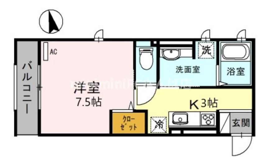 リレアコマダの間取り