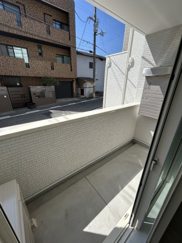 ココングランジュール尼崎西立花のバルコニー|陽当たり良好なバルコニーです
