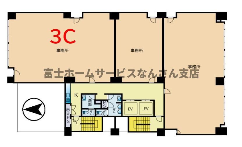 おおきに御堂筋瓦町ビル7階