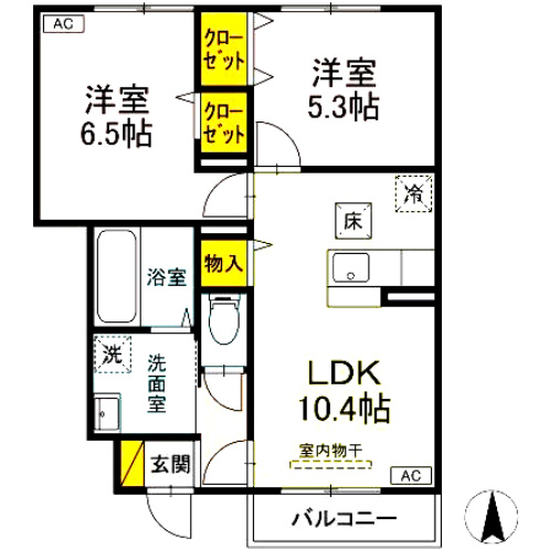 ソンケンの間取り
