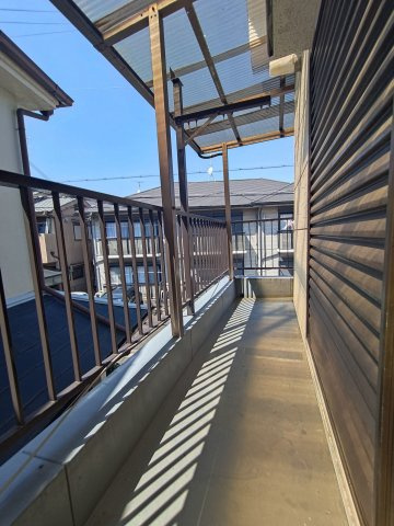 SHS戸建借家のバルコニー