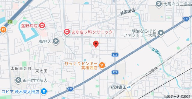 SHS戸建借家の地図