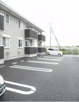レイクサイド柏の葉壱番館の駐車場