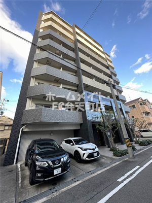 【外観】 | エクスクルーシブレジデンス西九条 | 外観は落ち着いています