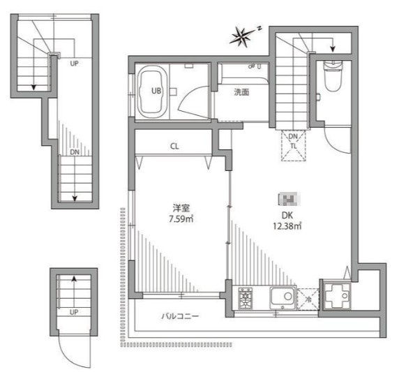 【間取り】 | グランエッグス中野方南町