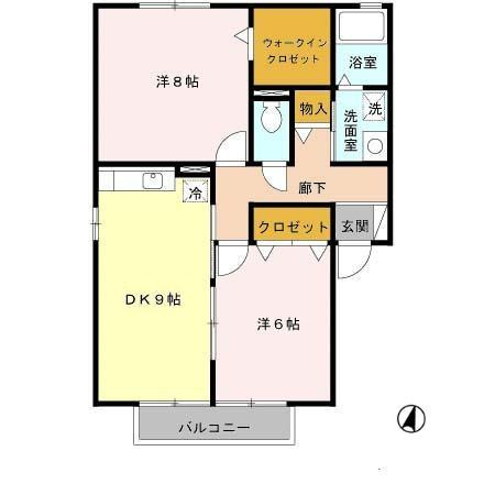 【間取り】 | モア エクレール　Ｂ棟