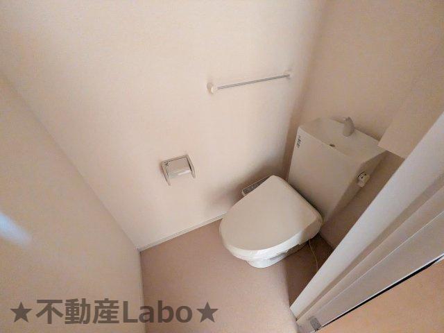 板野郡藍住町乙瀬字乾のアパートのトイレ