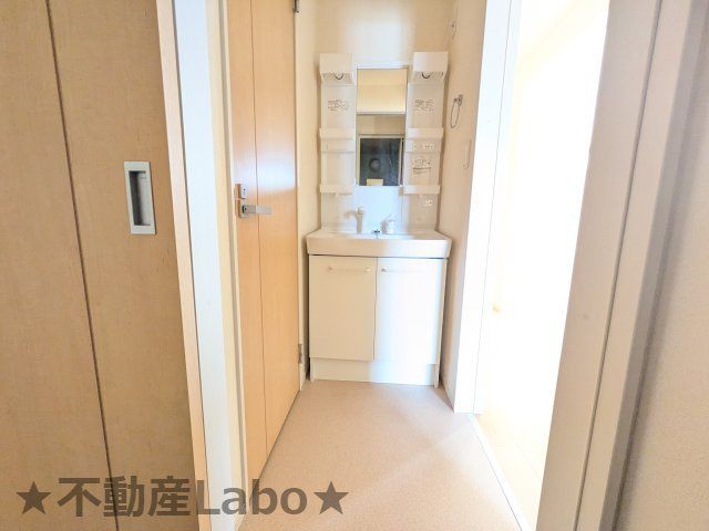 板野郡藍住町乙瀬字乾のアパートの洗面所