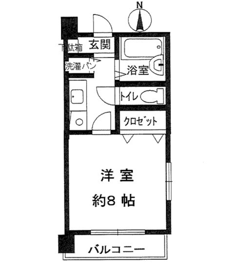 神戸多聞マンションの間取り