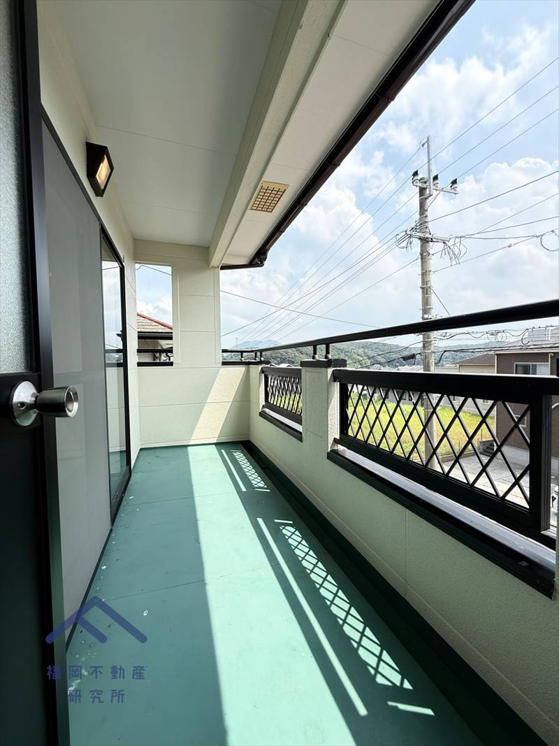 宗像市樟陽台１丁目　戸建てのバルコニー