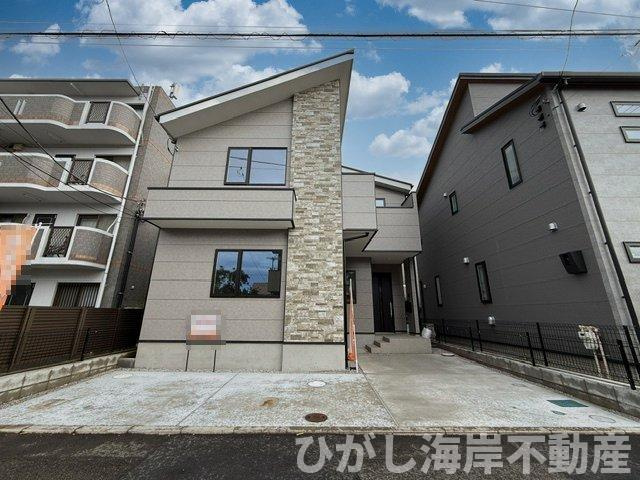 平塚市達上ケ丘　新築戸建の外観|現地外観
