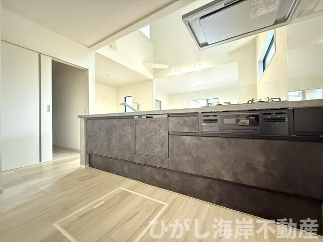 平塚市達上ケ丘　新築戸建のキッチン|キッチンスペース