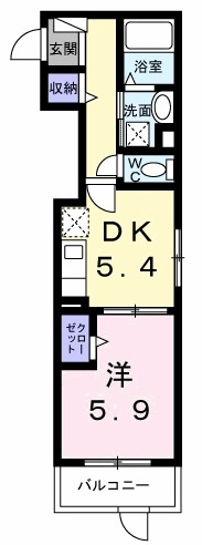 ヒカルサ神戸垂水山手の間取り