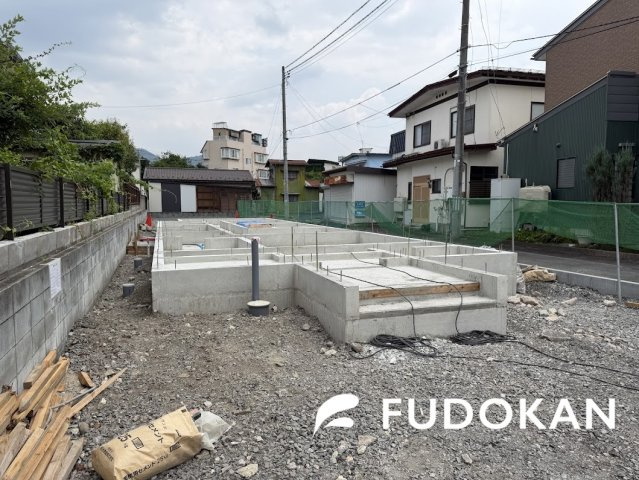 山形市円応寺町2期【新築建売】1号棟の外観|現地外観写真。ご予約受付中！
