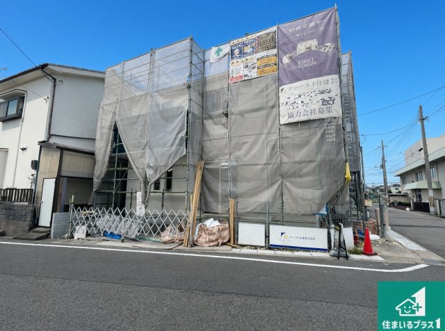 ■31日(土)1日(日)3日(火)現地ご見学可能！　伊丹市堀池　第13期の外観|周辺は落ち着いた街並みの住宅地！子育てがしやすい住環境です！まだ未完成ですが、現地でしかわからない事もございます。是非一度ご覧ください。