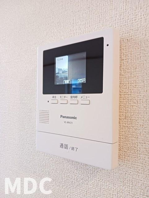 板野郡藍住町矢上字原のアパートのセキュリティ