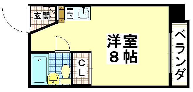グリーンハウスの間取り