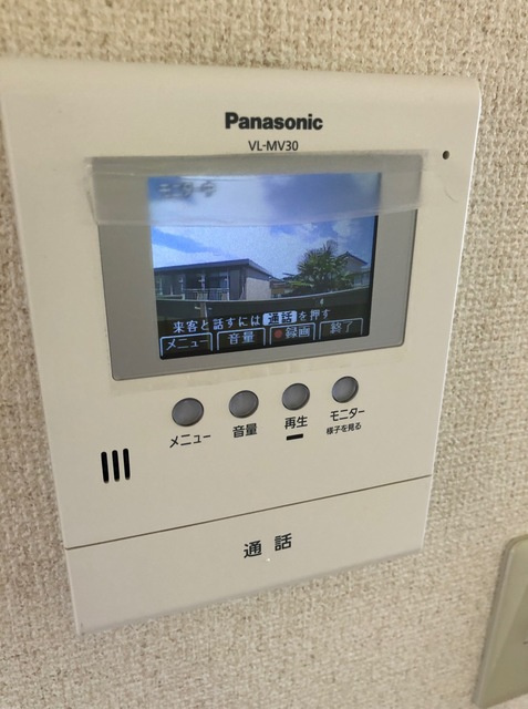 シティハイム　ササヤマＣのセキュリティ|あると安心　ＴＶモニタ付インタホン