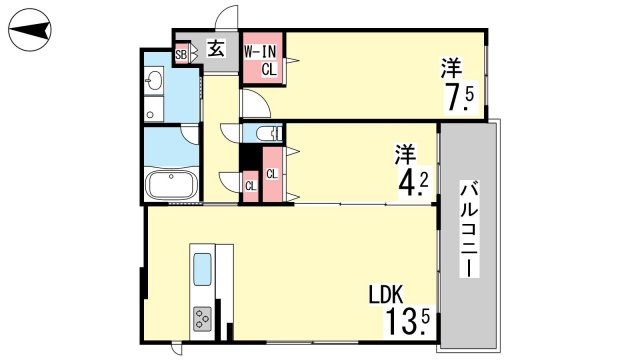 【間取り】 | セントグラン岡本