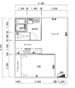 西舞子アパートの間取り